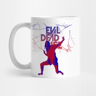 Evil Dead Rise 2023 graphic design by ironpalette Mug